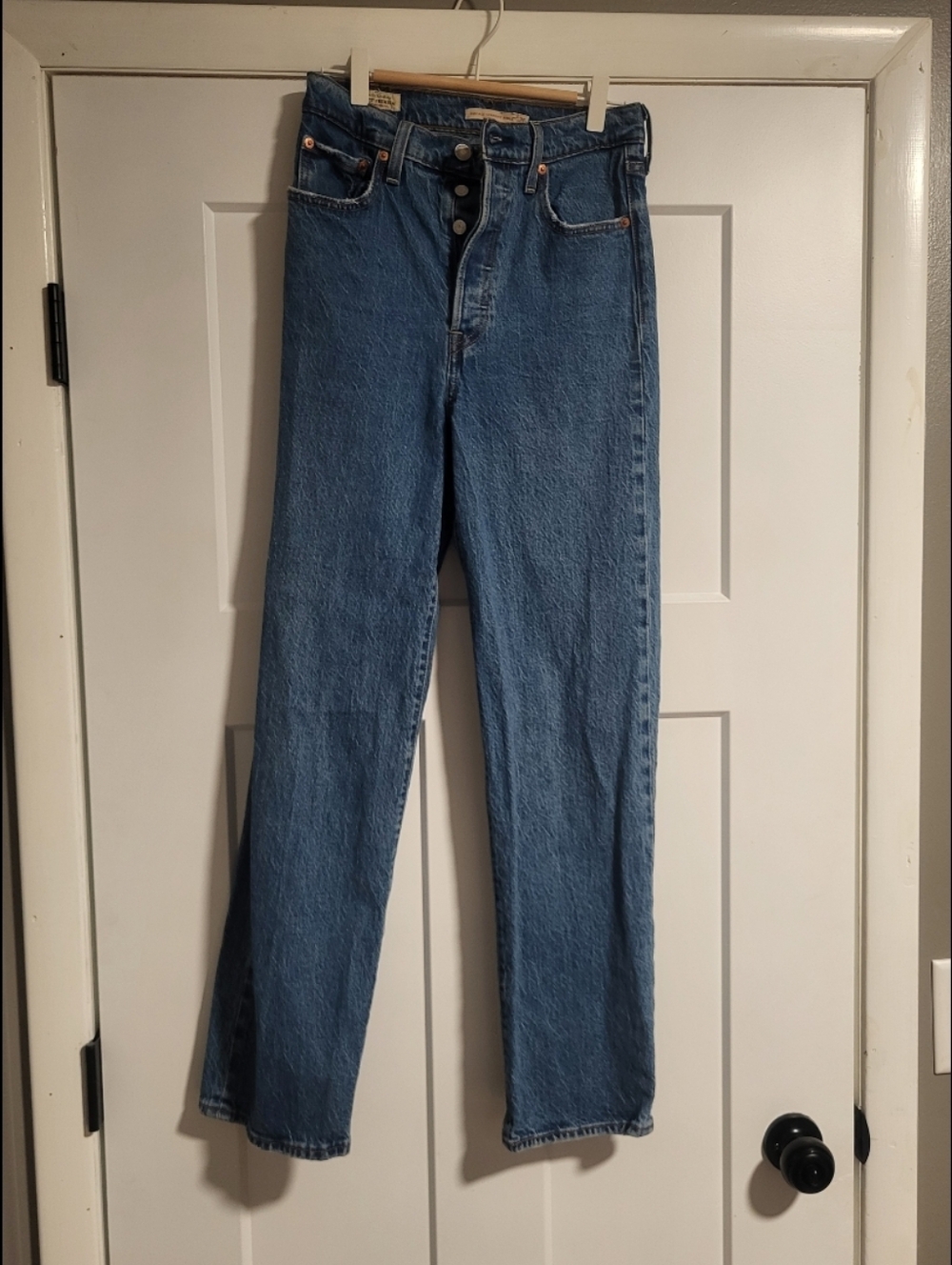 Levi's Ribcage Ankle Straight Jeans